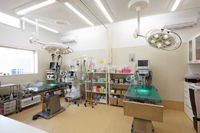 福島県伊達市　移転動物病院　陽圧手術室